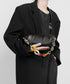 Color Chain Barrel Bag